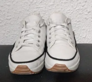 Bambas blancas plataforma