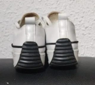 Bambas blancas plataforma