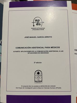 Libros Medicina “Comunicación Asistencial”