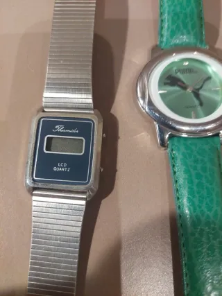 Lote 2 relojes Puma y digital