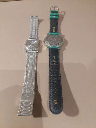 Lote 2 relojes Puma y digital