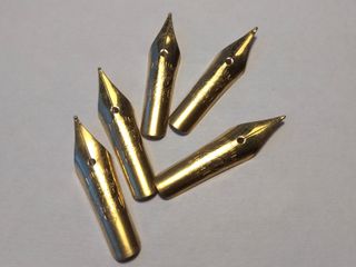 5 Antichi Plumini per Penne Stilografiche