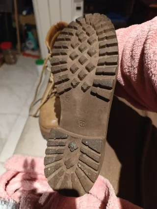 Botas Salvage Polipiel Marrones Talla 36