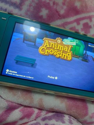 Nintendo Switch Lite Verde + Animal Crossing