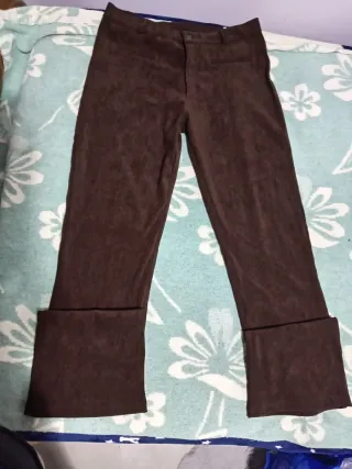 Pantalones marrones mujer