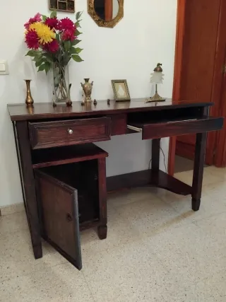 Escritorio madera maciza diseño clásico