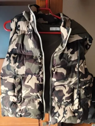 Chaleco camuflaje mujer