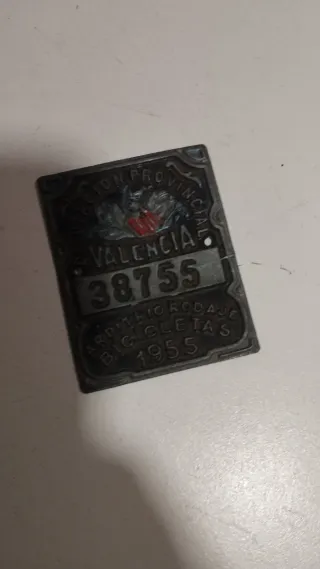 Lote Placas Antiguas Bicicletas