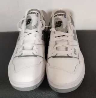 New Balance 550 Bambas Blancas y Grises