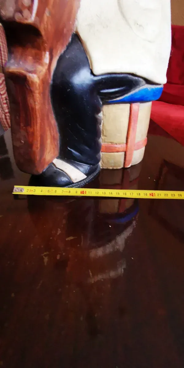 Pareja músicos escayola negros