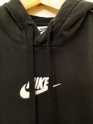 Felpa Nike Nera con banda logo