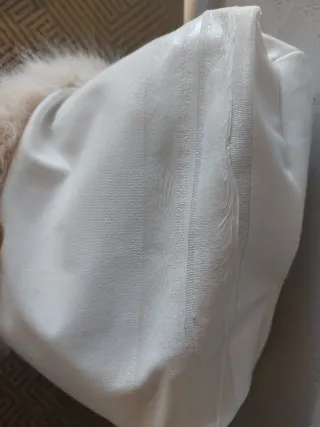 Borsetta elegante con pelo di lana