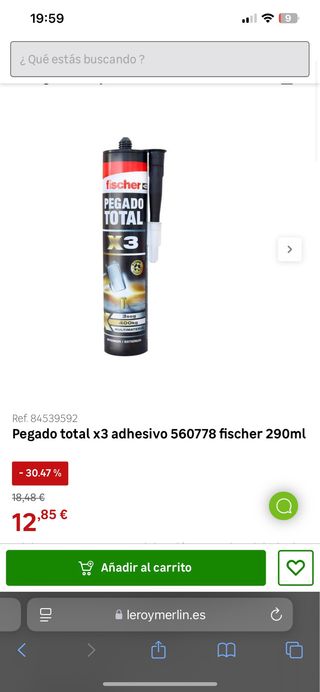Pegamento Total X3 Fischer 290ml- varias unidades