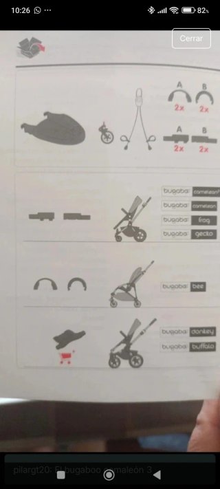 Bugaboo patinete Paseo Niño Wheeled board