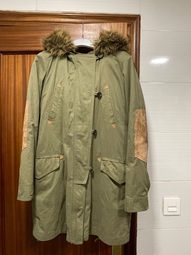 Abrigo Zara 2 en 1 Verde