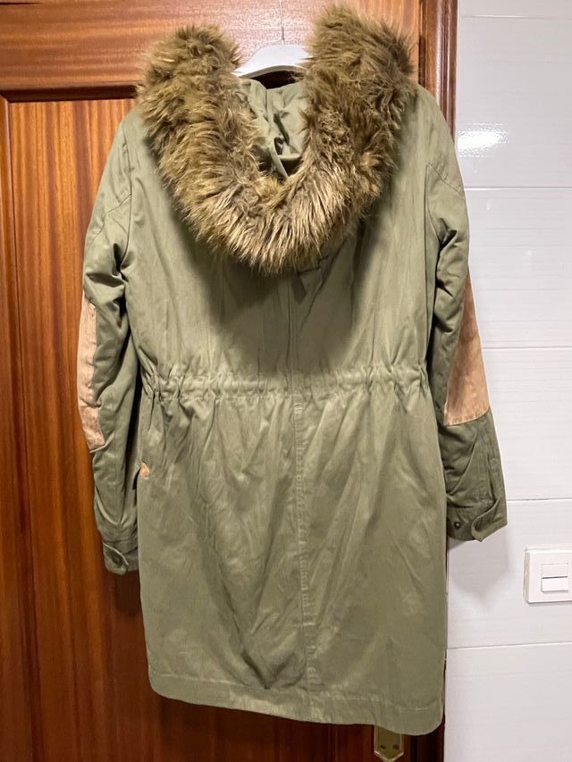 Abrigo Zara 2 en 1 Verde