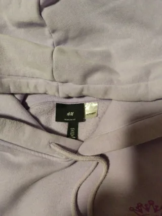 Sudadera H&M Lila Claro Talla L
