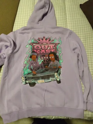 Sudadera H&M Lila Claro Talla L