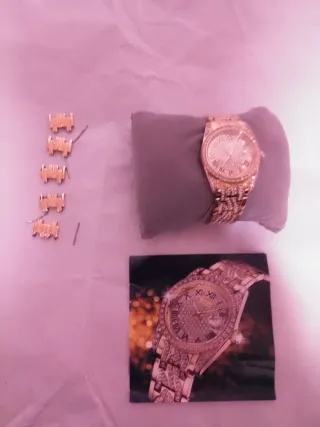 Reloj Lanscotte Mujer Dorado, Original