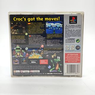 VIDEOJUEGO PLAYSTATION CROC LEGEND OF THE GOBBOS