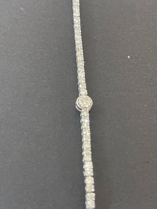 Pulsera Tenis Oro 14k 2.81 Ct Diamantes Naturales