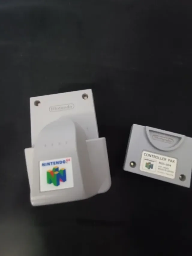 Rumble Pak + Controller Pak Nintendo 64