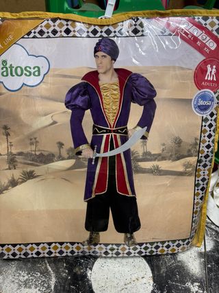 Disfraz Aladín Hombre Talla XL