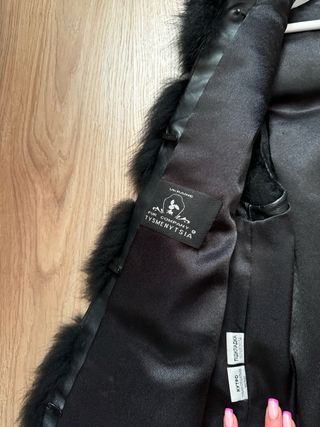 Chaleco Zorro Ártico Natural Negro