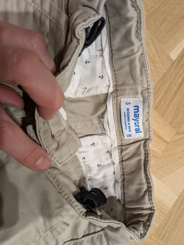 Pantalón niño Mayoral beige