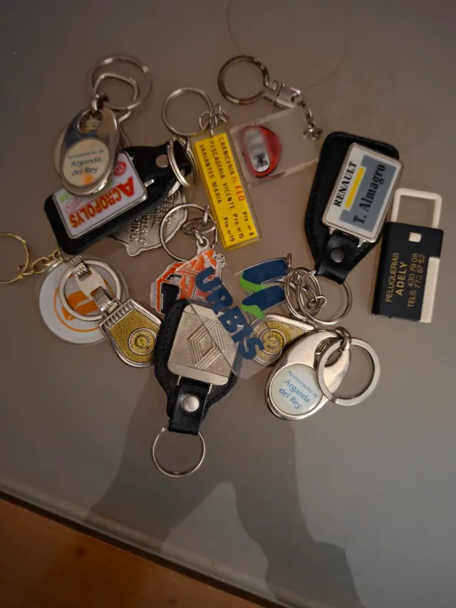 Lote de llaveros