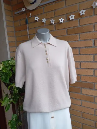 Jersey lana vintage beige