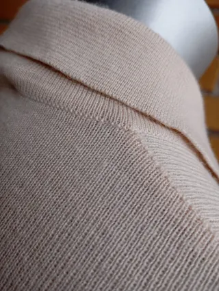 Jersey lana vintage beige