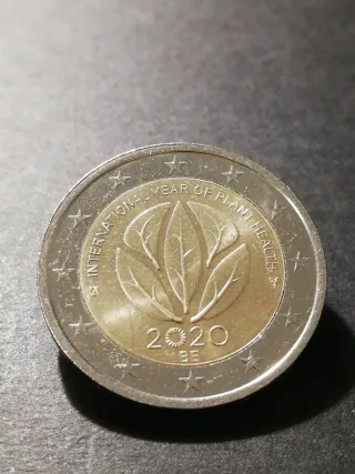 🇧🇪 2 Euro Commemorativi Belgio 2020 Anno Piante