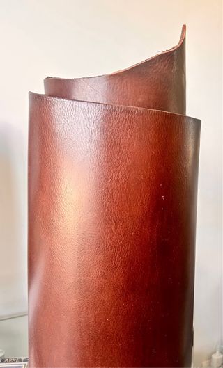 Retal Piel Vacuno Natural Marrón