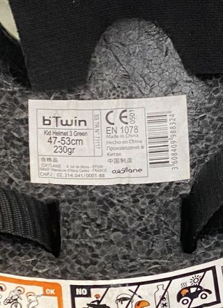 Casco Bici Niño Talla 47-53 cm