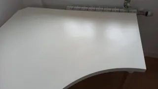 Tablero esquinero blanco Ikea