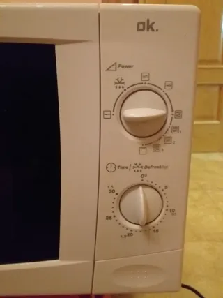 Microondas OK blanco