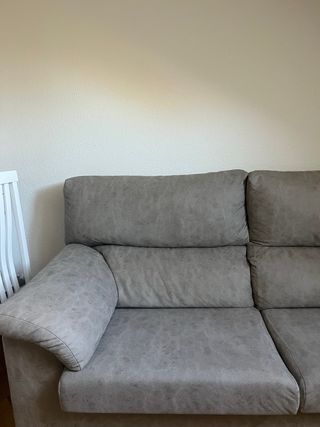 Sofá de 2 plazas gris