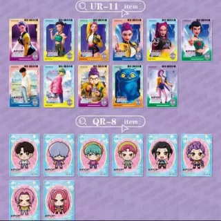 15 Sobres Cartas Kpop Hunter