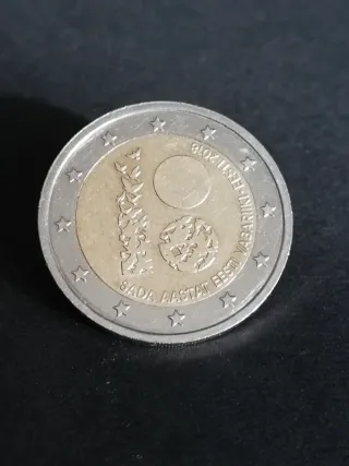 🇪🇪 2 Euro Commemorativi Estonia 2018 Indipendenz