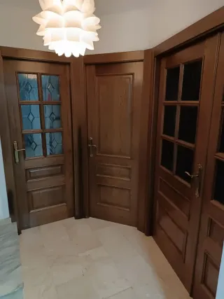 Puertas de roble macizo