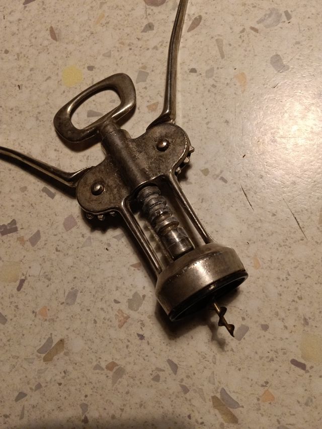 Grande apribottiglie cavatappi vintage