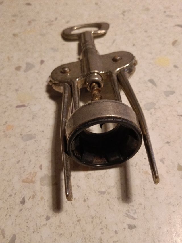 Grande apribottiglie cavatappi vintage