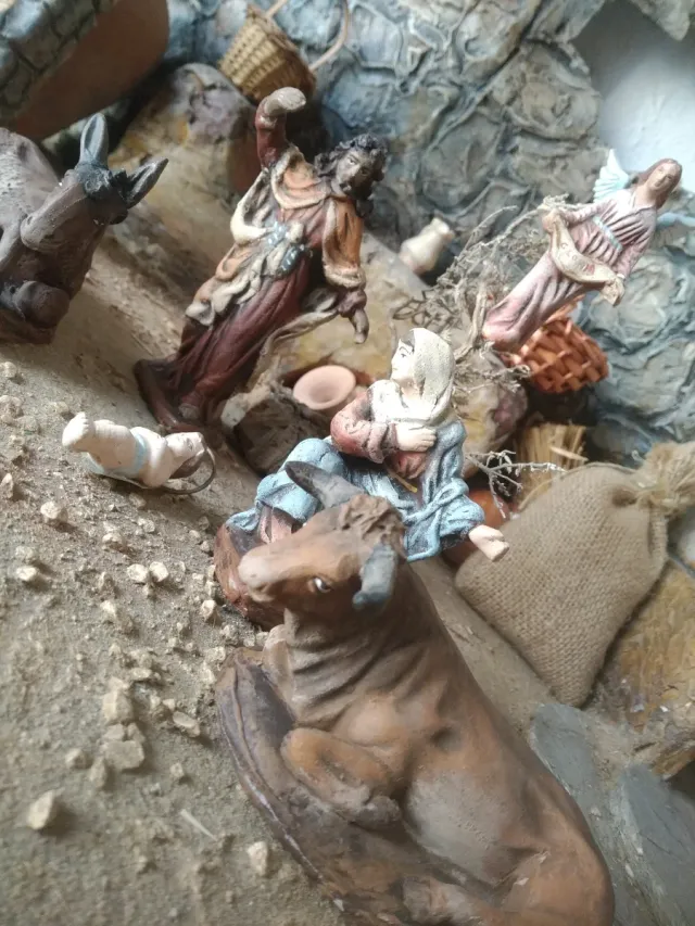 BELEN FIGURAS NACIMIENTO 10'5cm.