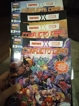 Marvel/fortnite conflicto cero n.5