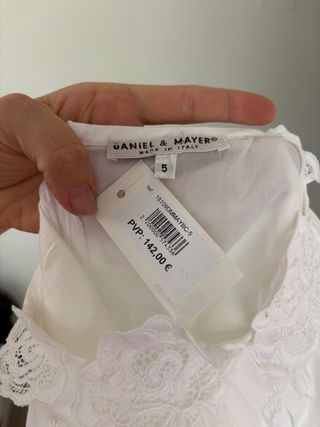 Blusa de algodón de Daniel & Mayer