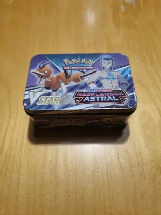 Caja Metálica Pokémon para Cartas