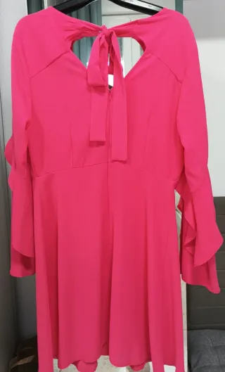 Vestido rosa fluido Primark Talla 42