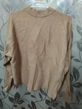 Jersey Sfera Beige Cuello Alto