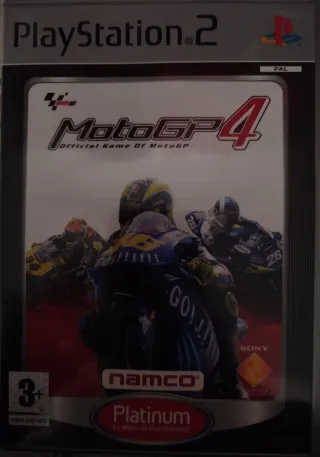 Caja y manual MotoGP 4 PS2
